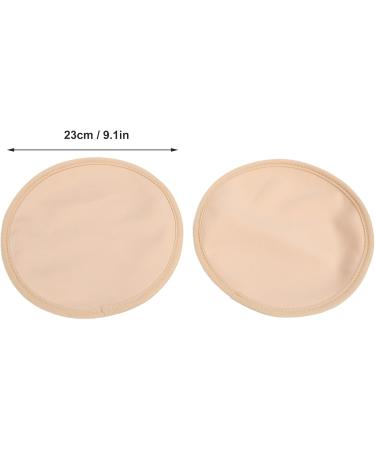 Horoper 2-Pack Reusable Castor Oil Breast Pads - Washable Nursing Inserts for Breastfeeding & Discharge Relief - Buy Online on GoSupps.com