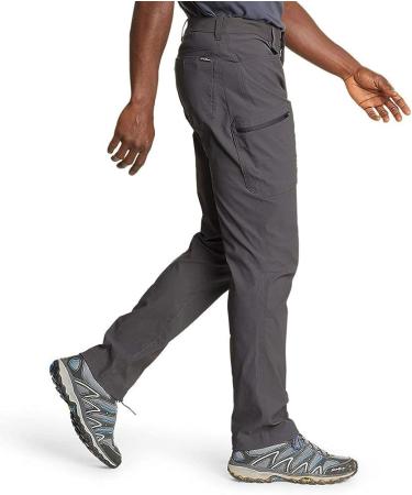 Eddie Bauer Men's Guide Pro Pants 33W x 30L Dark Smoke Rainier - Durable Outdoor Performance - Buy Online on GoSupps.com