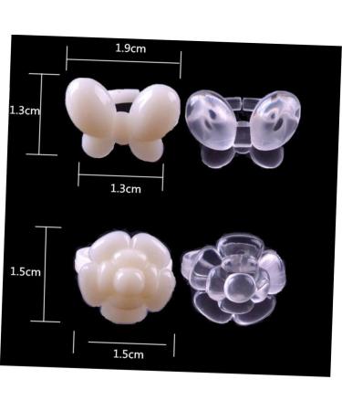 FRCOLOR Nail Display Ring rings pegboard display polish color display ctr nail chart nail display nail color display Nail Tips Display Board nail art display tips bracket white Nail Ring - Buy Online on GoSupps.com