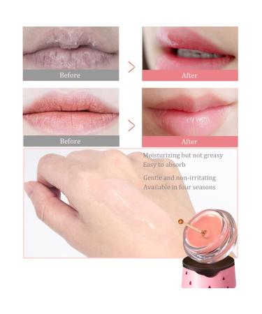 Shop Lip Plumper Set: Hydrating Lip Mask Gloss and Exfoliator - Strawberry & Ginger for Soft Luscious Lips - Buy Online on GoSupps.com