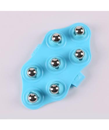 Portable Massage Glove with Roller Balls - 7x 360-Degree Body Relaxation Device for Muscle Relief - Buy Online on GoSupps.com