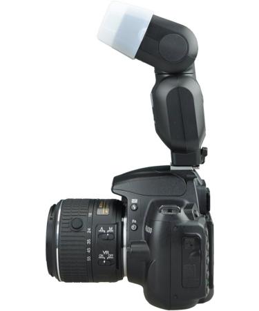JJC SB-500 White Flash Diffuser for Nikon - Enhance Your Photography with Soft and Natural Lighting - Buy Online on GoSupps.com