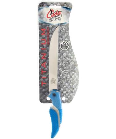 CUDA Filleting Knife with Sheath - 18.2 cm Blue | Premium Quality & International Shipping - Buy Online on GoSupps.com
