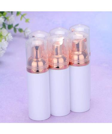 FRCOLOR 12pcs Plastic Foam Dispenser Bottle Empty Mini Foaming Pump Bottles Travel Cosmetics Refillable Containers for Shampoo Facial Cleanser Lotion (Rose Gold) As Shown - Buy Online on GoSupps.com
