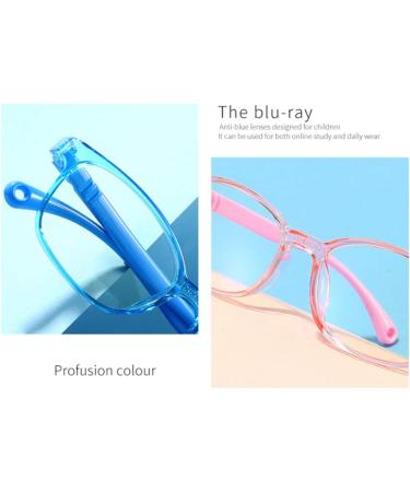 Tofox Children's Anti Blue Light Glasses - Clear Lens & Colored Frames for Boys & Girls - Buy Online on GoSupps.com