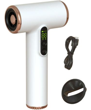 Cordless Hair Dryer Portable Low Noise 3 Gears Speed Adjustable Rechargeable Hair Care Dryer Suitable for Dorm Room Library Outdoor Camping - Buy Online on GoSupps.com