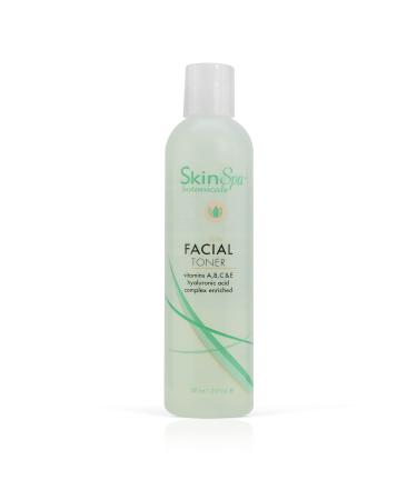 Skin Spa - Face Toner for All Skin Types 8 Oz Skin Care Daily Facial Toner - Hydrates and Refresh Skin Non- Alcoholic and Paraben Free Formula