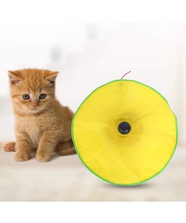 Electric Cat Toy Interactive Toy Motorized Wand Cat Toy Easy to Clean 4 Speed Mode Nylon Cloth for Cat - Buy Online on GoSupps.com