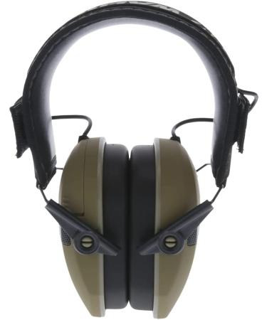 Walkers Razor Slim Ultra Low Profile Electronic Earmuffs - Olive Drab Green, Adjustable Range Shooting & Hunting Hearing Protection - Patriot Series - Buy Online on GoSupps.com