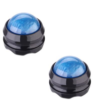 Fomiyes 2st massage gear massage ball massage belt Self -massage massage ball ball for massage replacement set for glasses hinges roll ball massage manage massage ball the ball roll fitness