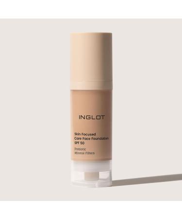 INGLOT Cosmetics INGLOT Skin Focused Care Foundation SPF50312 Tan Rose - Buy Online on GoSupps.com
