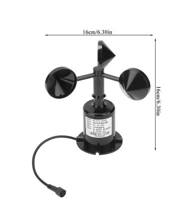 Three Cups Wind Speed Sensor Anemometer | Pulse Type 0-70 m/s | Accurate Environmental Measurement for E-commerce - Buy Online on GoSupps.com