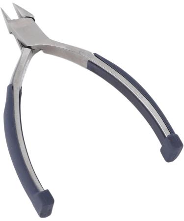 Cuticle Trimming Nipper Stainless Steel Dead Skin Remover Clipper Easy to Use for Manicure with Power Plier Suitable for Nail Art Accessories Rubber Grip - Buy Online on GoSupps.com