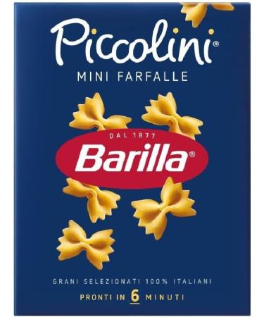  Italian Gourmet E.R. 5 x Barilla Mini Farfalle Pasta 100% Italian Pasta 500g + Italian Gourmet Pulp 400g - Buy Online on GoSupps.com