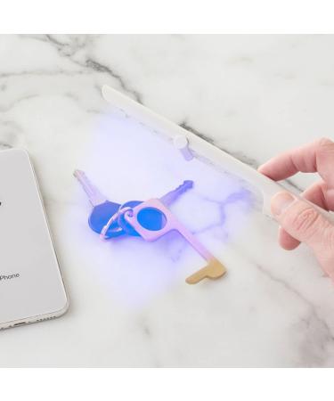 Medic Therapeutics Portable Rechargeable Sanitizing Wand - Fast-Acting UVC/LED Light - Pink | Disinfect Commonly Touched Items - Buy Online on GoSupps.com