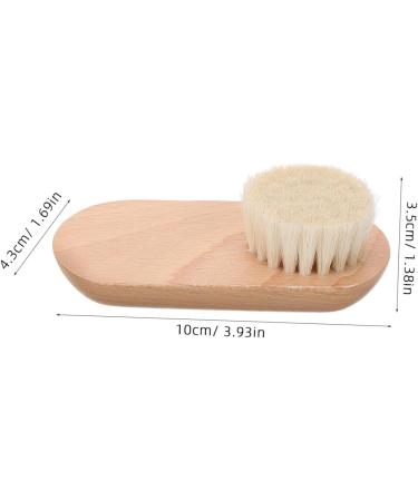 IWOWHERO Nail Cleaning Brush Nail Brush Nail Scrubber Toe Brush Nail Cleaner Brush Finger Nail Scrub Brush Fingernail Scrub Brush Wool - Buy Online on GoSupps.com