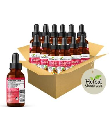Papaya Liquid Extract Blood Support - 1oz Bottle - Healthy Platelets & Blood Cleanse - Non-GMO - Herbal Goodness - 1 Fl Oz - Buy Online on GoSupps.com