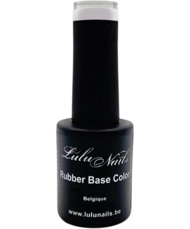  LuluNails Rubber Base Colour Milky White 10 ml HEMA and TPO-Free UV/LED Gel Polish Reinforced Base 3-in-1 - Buy Online on GoSupps.com