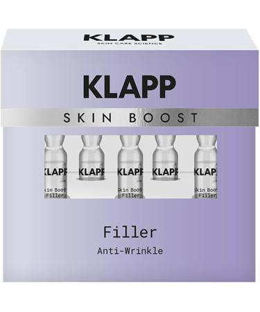 KLAPP Cosmetics Skin Boost Filler Antirimpelampullen 5 x 2 ml - Buy Online on GoSupps.com