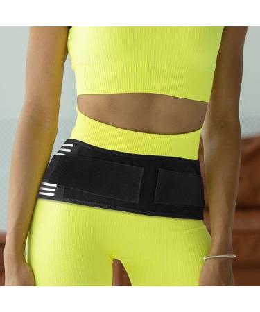 SI Joint Hip Sacroiliac Belt for Women and Men- Lower Back Support Brace - Pelvic Support Belt - Trochanter Belt - Sciatica Pelvis Lumbar Hip Pain Relief