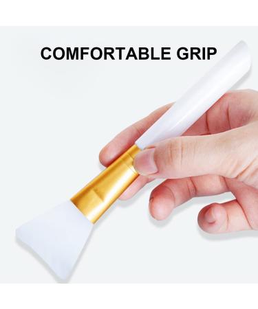 Leeqbcr Facial Mask Brush Set - 2 Silicone Applicators for Masks Serums & DIY Makeup Tools - Buy Online on GoSupps.com