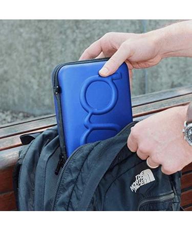 Glucology Diabetes Accessories Bag - Organiser for Blood Sugar Test Strips Services Glucose Meter Tablets Insulin Syringes Needles and Lancets - Hard Case (Oversize Red)  - Buy Online on GoSupps.com