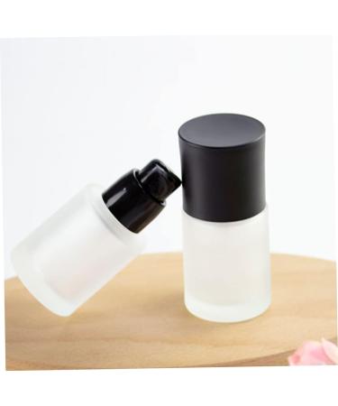 4 Pcs Liquid Foundation Press Bottle Travel Glass Bottle Empty Bottle As Shownx2pcs 8.5x3.9cmx2pcs - Buy Online on GoSupps.com