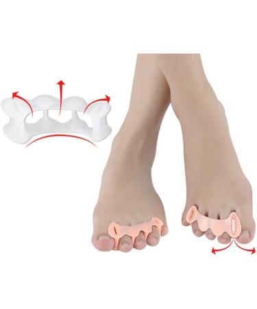 Gel Toe Caps Toe Protectors & Separator Corrector Set S 6PCS - Hammer Toe Treatment with Hallux Valgus Support - Straightens Curled & Crooked Toes - 3 Pair - Buy Online on GoSupps.com