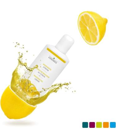 CosiMed Lemon Massage Oil Bundle - 6 x 1L | Economical & Easy to Handle | Made in Germany | Includes Dosing Pump - Buy Online on GoSupps.com