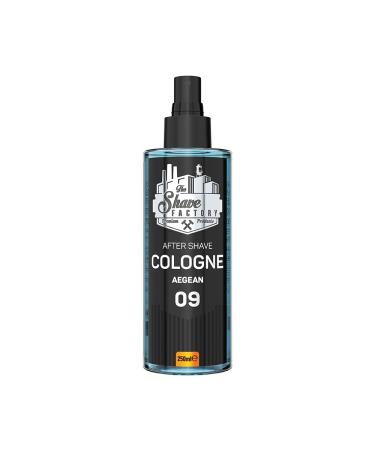 the shave factory After Shave Cologne Series (09 Aegean 250ml (8.45 fl. oz)) 09 Aegean 8.45 Fl Oz (Pack of 1)