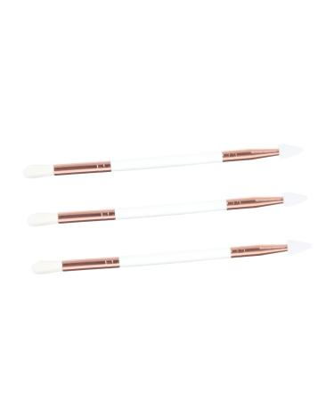Baluue 3pcs Eye Shadow Brush Eyeshadow Blending Brush Simple Eyeshadow Brush Home Use Eyeshadow Brush Nylon