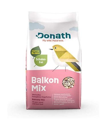 DONATH BALKON MIX - shell -free mix for a clean balcony - valuable year -round wild bird feed - from our manufactory in southern Germany - 1 kg single 1 kg (1 Pack) - Buy Online on GoSupps.com