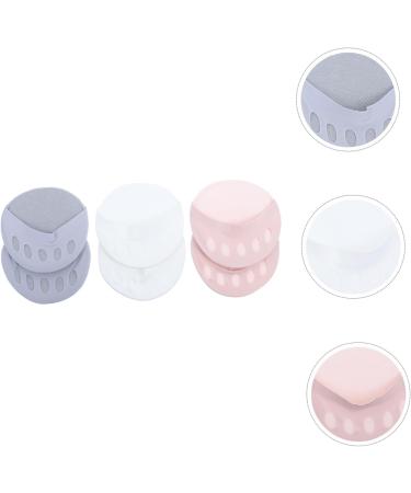 Buy 6 Pairs High Heels Forefoot Metatarsal Pads - Invisible Half Insoles for Women's Boots - Miss Cotton White Shoe Bottom Protector - Buy Online on GoSupps.com