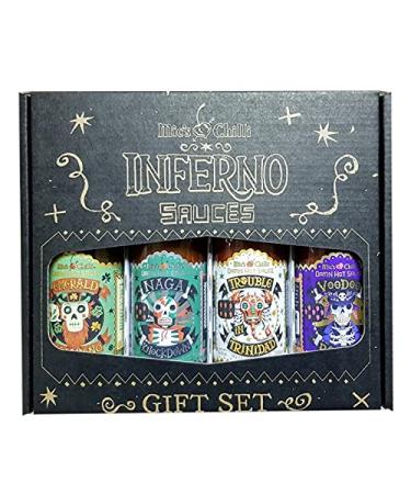 Mic's Chilli Mic's Chilli - Inferno Sauces Gift Set - 1 unit of 620g