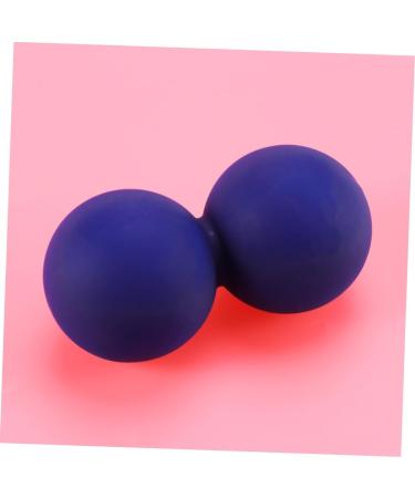 Minkissy Fitness Peanut Lacrosse Foam Roller - Muscle Massage Ball for Yoga & Acupressure - Black Mobility Roller for Hair & Foot Relief - Buy Online on GoSupps.com