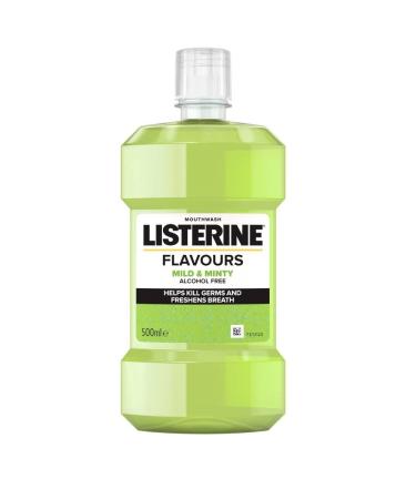 Listerine Mouthwash Flavours Mint 500 ml