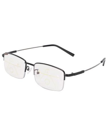 Buy Multifocal Reading Glasses for Elderly | Visual Fatigue Relief & Anti Blue Light | Includes Case - Buy Online on GoSupps.com