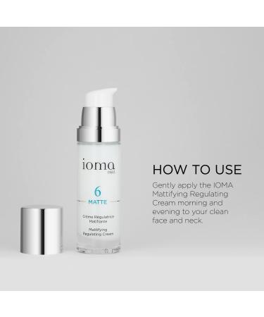 IOMA Paris MATTE Cream - Mattifying Moisturizer for Oily Skin | Lightweight Day & Night Face Cream (30 ml - Buy Online on GoSupps.com