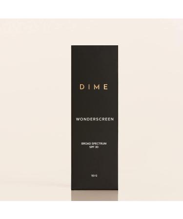DIME Beauty Wonderscreen SPF 30 Facial Sunscreen - Non-Whitening & Non-Greasy Moisturizer - Buy Online on GoSupps.com