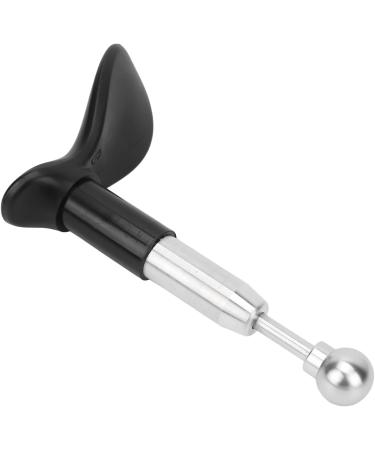 Ververt Touch Spine Adjustment Tool - Stainless Steel Deep Tissue Massage Device | Portable T-Shape for Pain Relief | 8.7 Inches - Buy Online on GoSupps.com