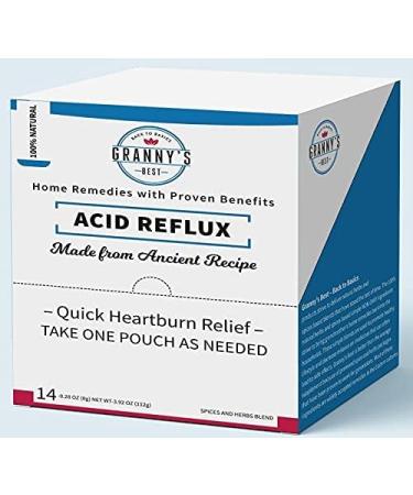 Granny's Best Acid Reflux and Heartburn Relief Spices Blend - 14 Pack - Buy Online on GoSupps.com