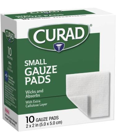 Curad Non-Woven Pro-Gauze 2x2 - 10 Count x 6 Packs - Buy Online on GoSupps.com