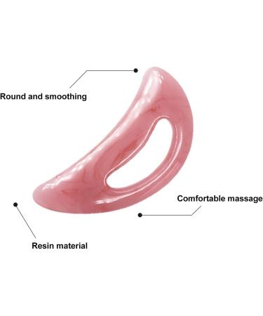 Buy Gientan Pink Resin Gua Sha Plate | Full Body Massage Board for Home & Salon | International Shipping - Buy Online on GoSupps.com