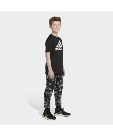 adidas Boy's Core Badge 21 Joggers (Big Kids) - Small Black Core Camo - Buy Online on GoSupps.com