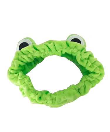 Hair Straps - Plush Frog Elastic Hair Hoops & Headbands for Makeup Skincare Shower Yoga & Sports - Buy Online on GoSupps.com