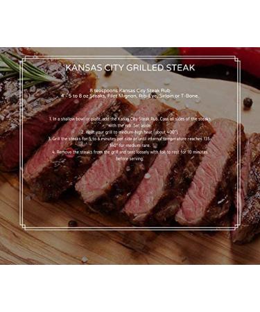 VICTORIA TAYLORS Kansas City Steak Rub - Premium Seasoning for Perfect Grilling - Buy Online on GoSupps.com