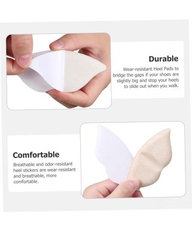 Buy FRCOLOR 4 Pairs Heel Pads | Adhesive Anti-Wear Cushion Inserts for Women's High Heels | Wear-Resistant Foot Care Protector - Buy Online on GoSupps.com