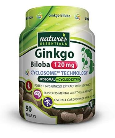 Liposomal Ginkgo Biloba | 120mg per Pill | Cognitive Support | Maximum Absorption Formula | 3 Month Supply | Non-GMO | Gluten-Free | Vegetarian | Lab Certified | USA - Buy Online on GoSupps.com