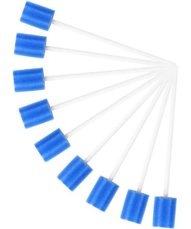 HEALIFTY 100pcs Disposable Mouth Sponges - Tooth Swabs & Oral Care Sponge Sticks (Blue) for Effortless Tooth Cleaning - Buy Online on GoSupps.com