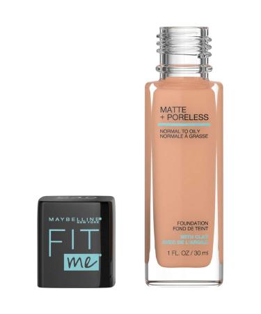 Maybelline Fit Me Matte + Poreless Liquid Foundation, Classic Beige 1 fl oz (Pack of 1) - Buy Online on GoSupps.com